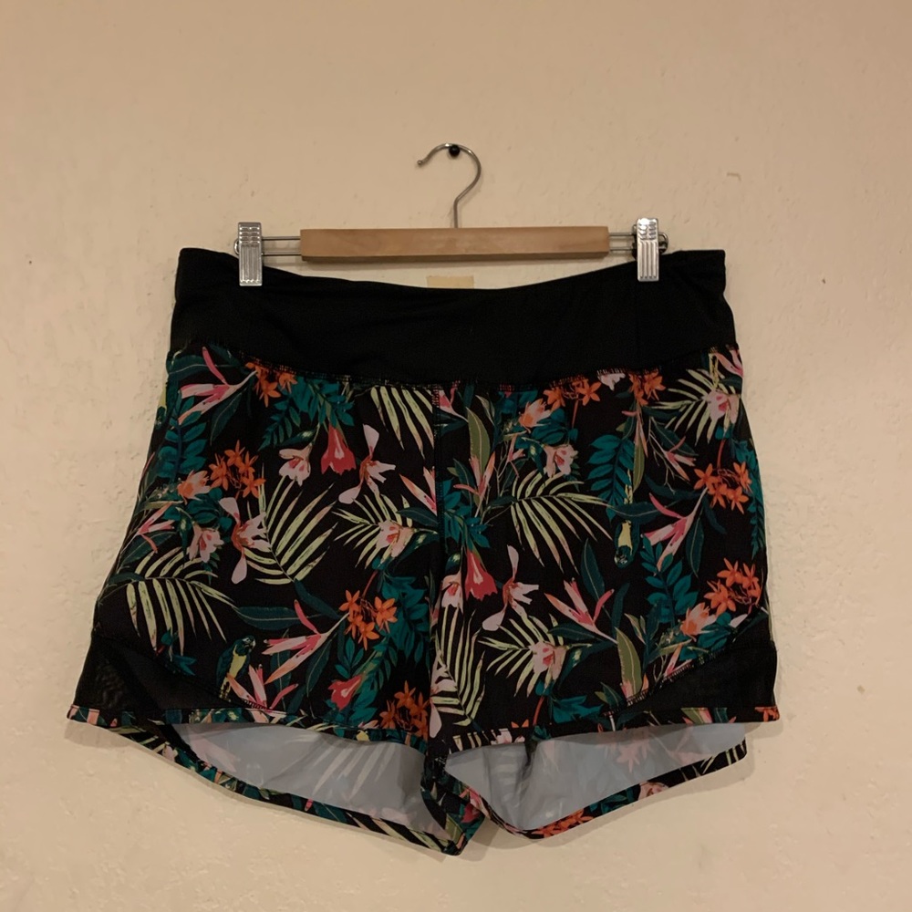 Old Navy Activewear Floral Running Shorts